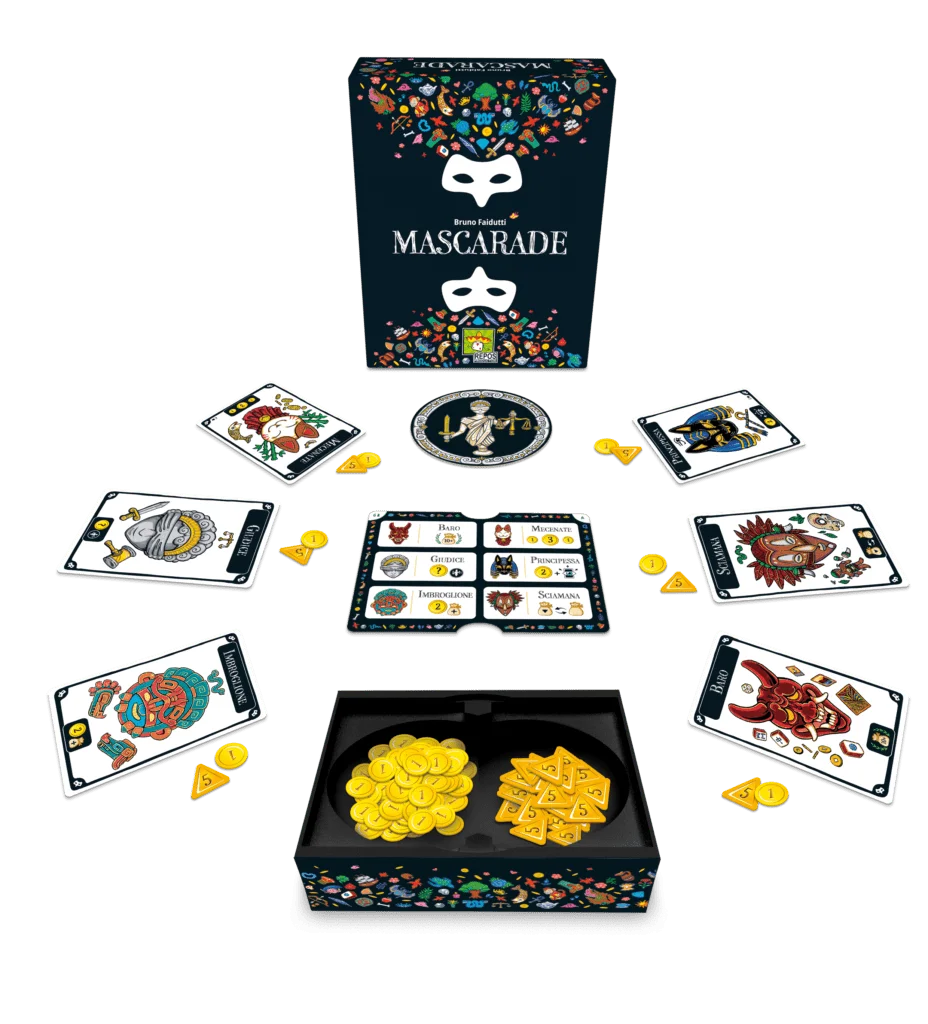 mascarade gioco in scatola